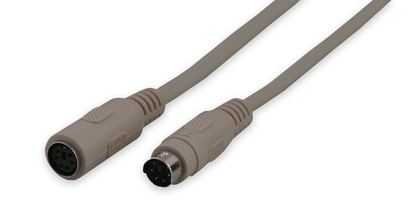Adelante Dependencia en un día festivo Cables serie RS-232 y PS2 para estaciones de trabajo industriales - Hope  Industrial Systems