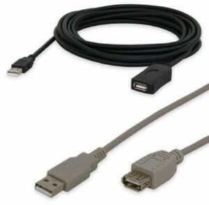 USB Extension Cable options, Passive and Active cables