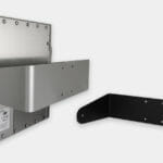 Soportes de fijación en pared para industria pesada para monitores de montaje universal, con clasificación IP65/IP66
